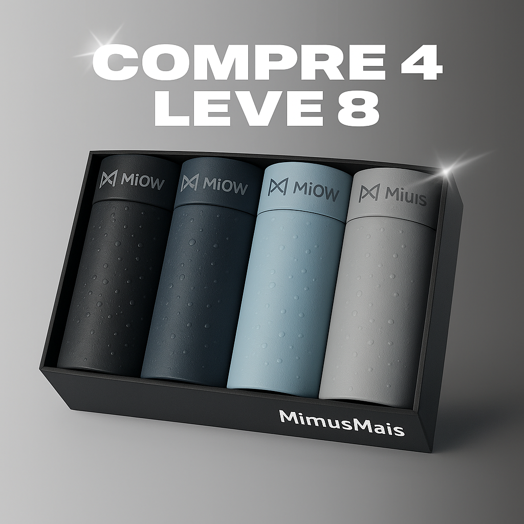 Kit Cueca Ice Boxer Seda Gelo [Compre 5 Leve 10]