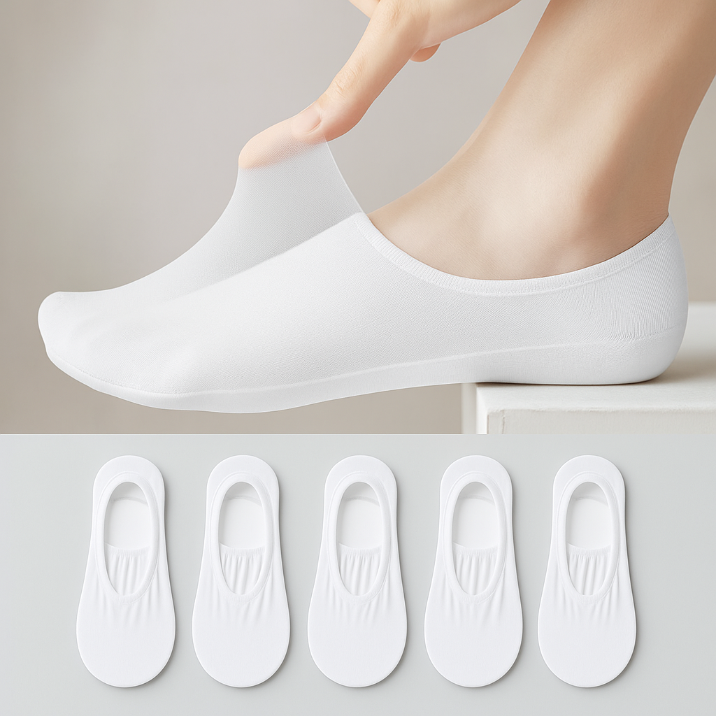 Kit de Meias Invisíveis Antiodor Confort (Promoção Por Tempo Limitado)