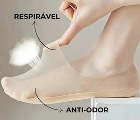 Kit de Meias Invisíveis Antiodor Confort (Promoção Por Tempo Limitado)