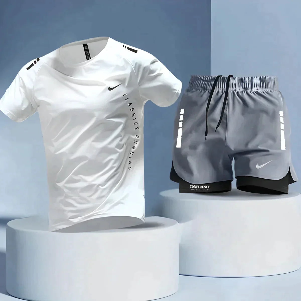 Conjunto Swoosh - Camisa + Short [Frete Grátis]