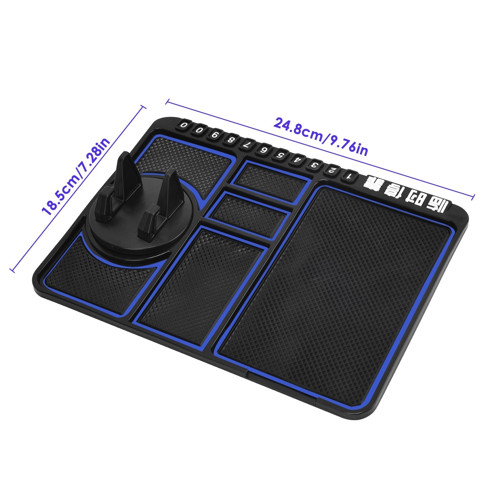 Tapete de Celular Multifuncional Antiderrapante Para Carro