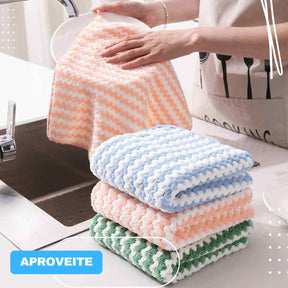 (Compre 5 Ganhe 10) Panos Mágicos® - Microfibra Macia para Limpeza Perfeita Premium 2023 - Frete Grátis