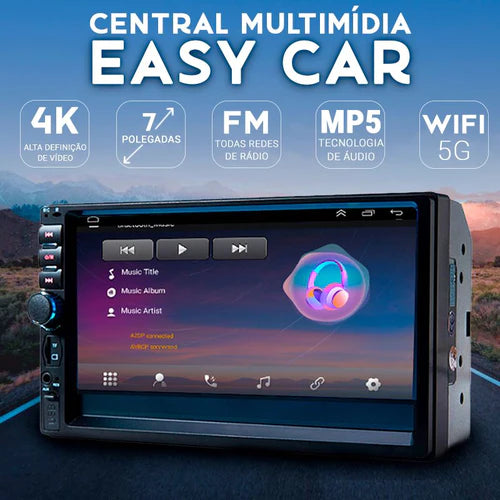 Kit Multimídia Automotiva CarMimus -  MP5 Player [FRETE GRÁTIS]
