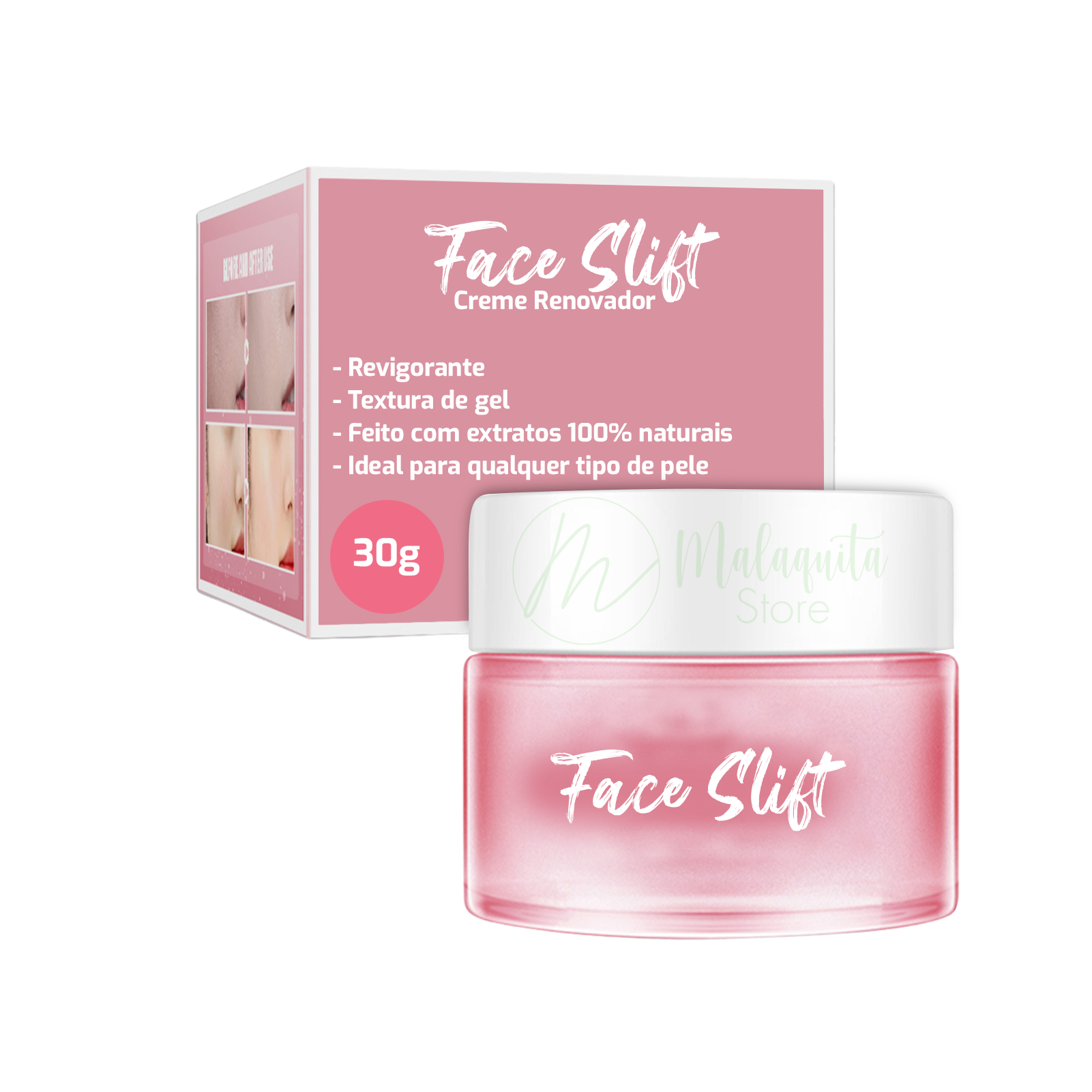 Creme Renovador FaceSlift (FRETE GRATIS)