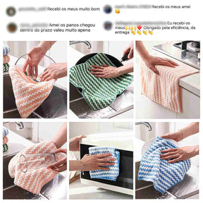 (Compre 5 Ganhe 10) Panos Mágicos® - Microfibra Macia para Limpeza Perfeita Premium 2023 - Frete Grátis